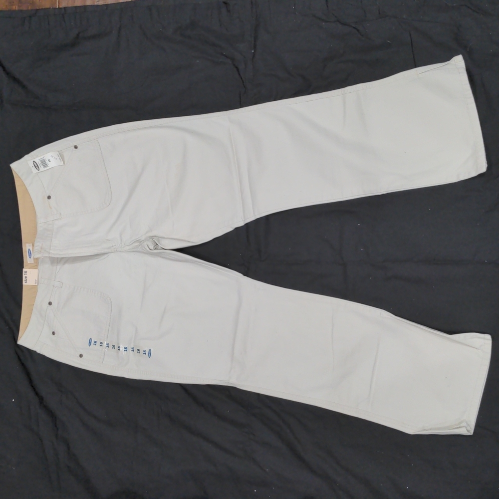 NEW 16 Old Navy Khaki Jeans